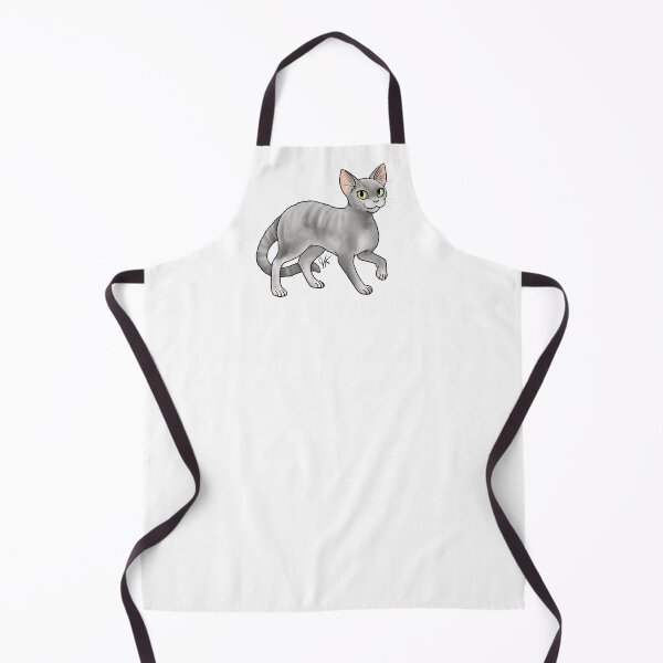 Item preview, Cat - Devon Rex - Gray designed and sold by Jennifer Stolzer.