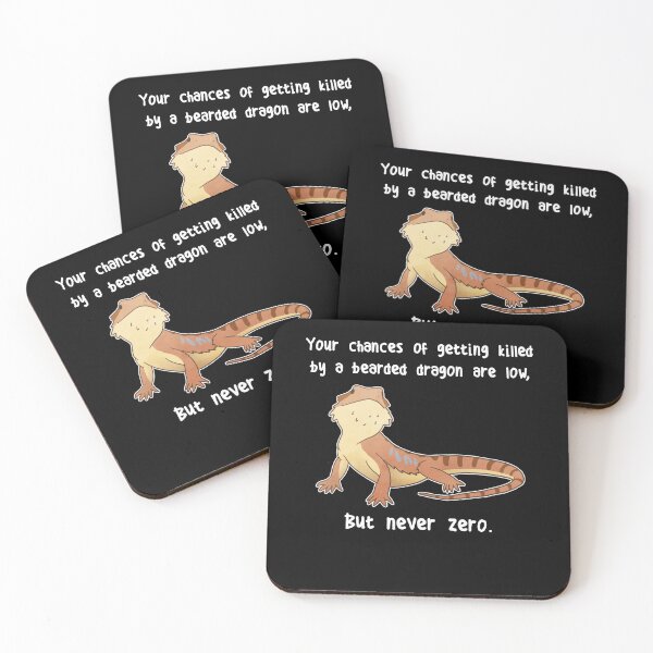 Item preview, Bearded Dragon Lizard Reptile Never Zero designed and sold by Clara Hollins.