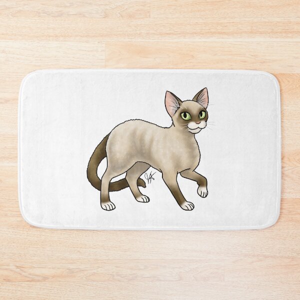 Item preview, Cat - Devon Rex - Seal Point designed and sold by Jennifer Stolzer.