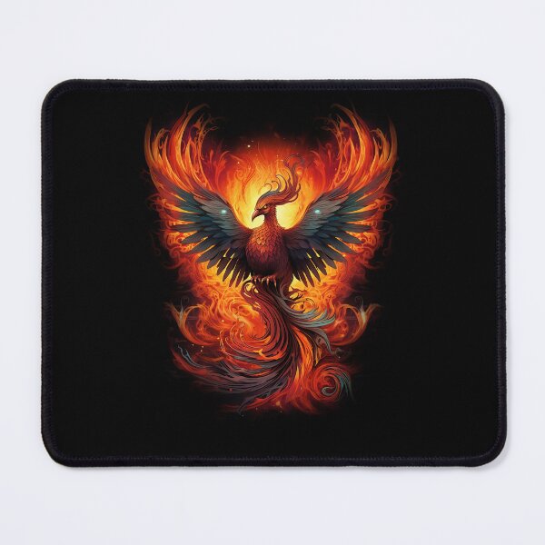 Item preview, Vibrant Phoenix Rising: Flames of Rebirth designed and sold by Zandalus.