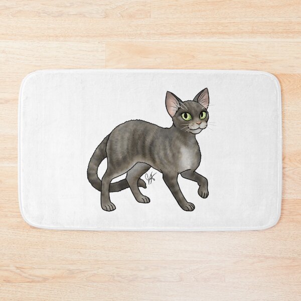 Item preview, Cat - Devon Rex - Smoke designed and sold by Jennifer Stolzer.