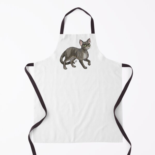 Item preview, Cat - Devon Rex - Smoke designed and sold by Jennifer Stolzer.