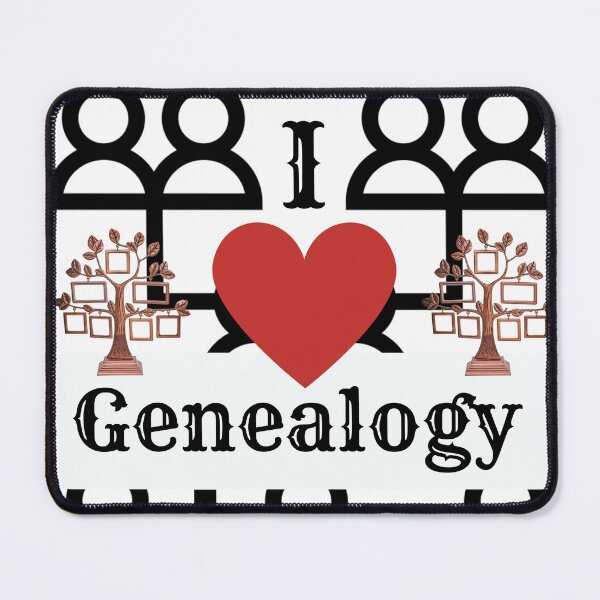 Item preview, Genealogy Lover Collage Art designed and sold by Scotti Cohn.