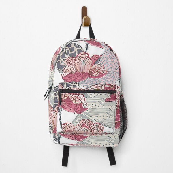 Item preview, Cherry Blossom Lotus Japanese Style Pattern designed and sold by Letitgo.guru Swag.
