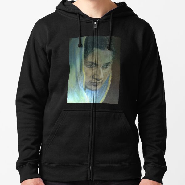 Portrait of a Lady Zipped Hoodie