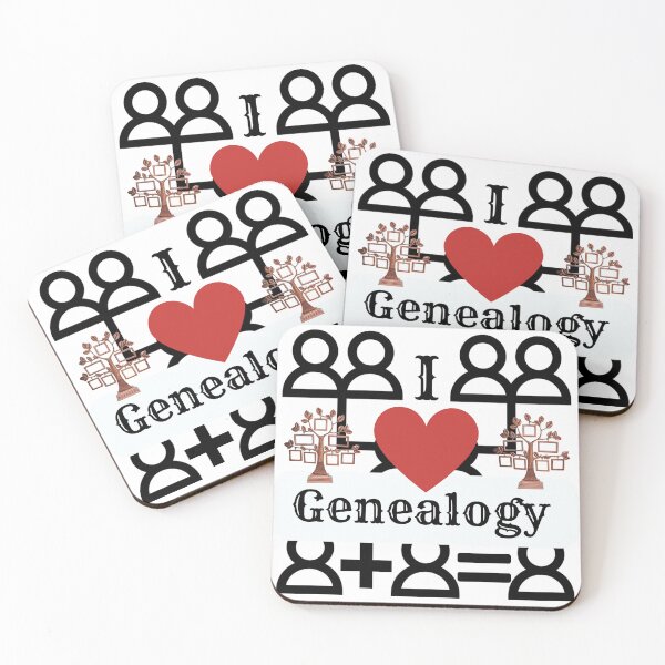 Item preview, Genealogy Lover Collage Art  designed and sold by Scotti Cohn.