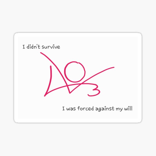 Item preview, I survived the ao3 shutdown  designed and sold by Baelie.