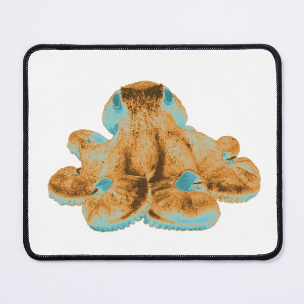 Item preview, Sitting Pretty Octopus, in teal and copper designed and sold by DreamingBeetle.