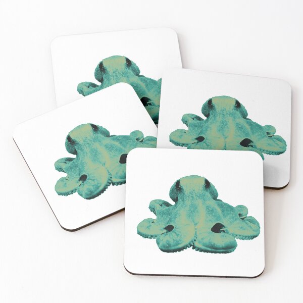 Item preview, Sitting Pretty Octopus, in rainforest greens designed and sold by DreamingBeetle.