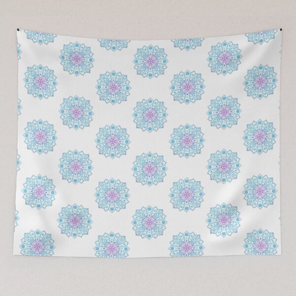 Item preview, Mandala- Blue/Light Blue/Purple  designed and sold by Majo Art ✦ Digital Artist .