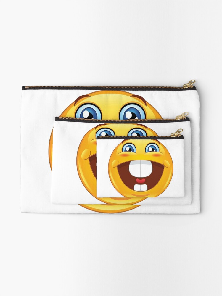 goofy emoji | Zipper Pouch