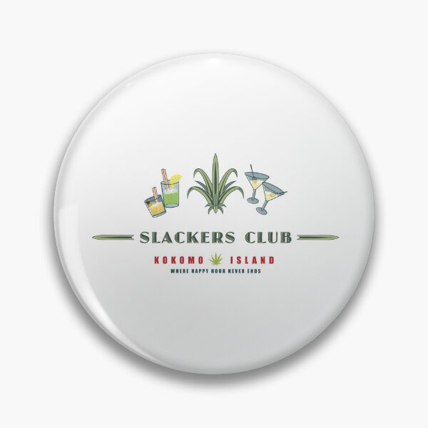 Item preview, Slackers Club Logo Kokomo Island Logo Large Drinks designed and sold by Frank Schuster.