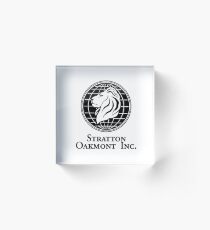 Stratton Oakmont Inc. Acrylic Block