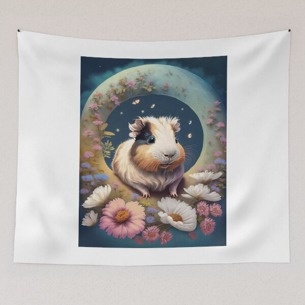 Item preview, Guinea Pig And Moon designed and sold by BeeSoL.