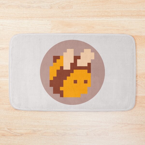 Item preview, Pixel Bee - Pink designed and sold by Little Lamb's Lore.