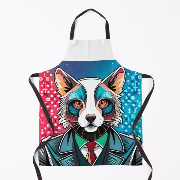 Item preview, Neon Futuristic Cyberpunk Fox designed and sold by nashthrift.