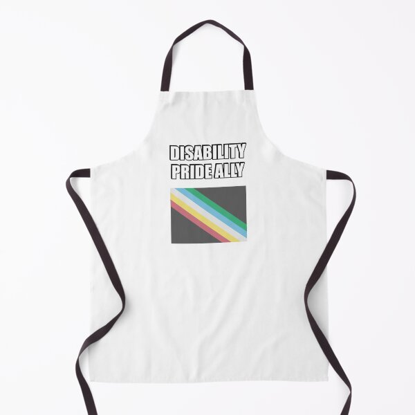 Item preview, Disability Pride Flag Ally  - Disabled Is Not A Dirty Word designed and sold by Inspirationmotivation.