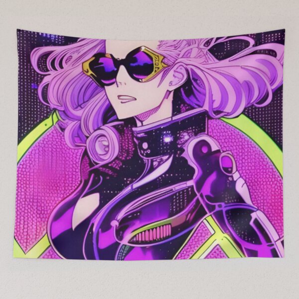 Item preview, Retro Anime Character designed and sold by KalipsoArt.