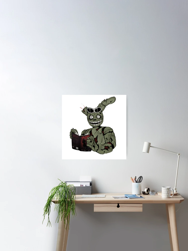 Nightmare Unleashed: Springtrap from FNAF in Art Poster for Sale by Star  S2 Arts