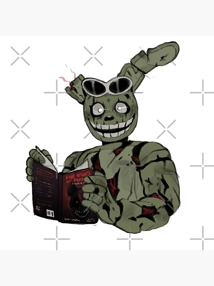 Nightmare Unleashed: Springtrap from FNAF in Art Poster for Sale by Star  S2 Arts