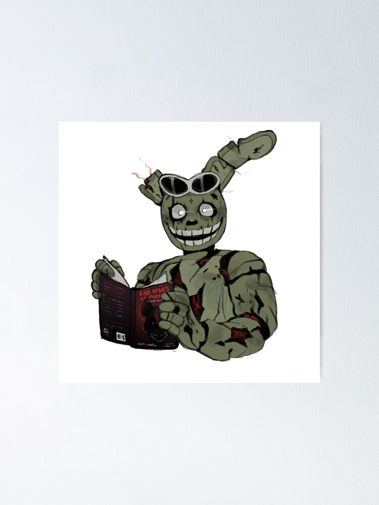 Nightmare Unleashed: Springtrap from FNAF in Art Poster for Sale by Star  S2 Arts