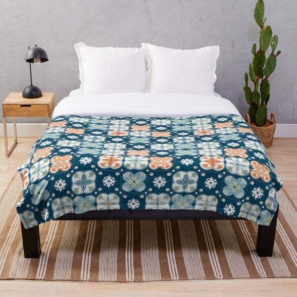 Aperçu de l'œuvre Joli motif de carreaux de flocon de neige créée et vendue par TheMerch-er.