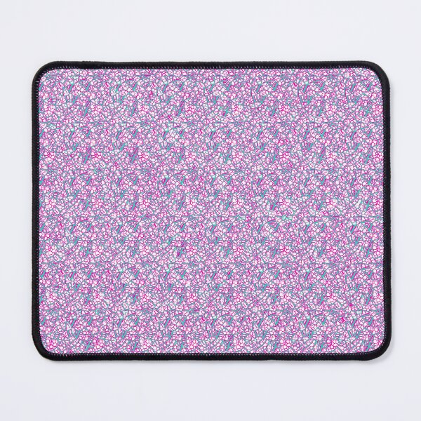 Artikelvorschau, Kapillaren Türkis und Fuchsia auf Weiß entworfen und verkauft von janraydesigns.