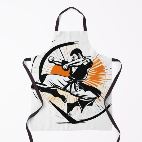 Item preview, a martial artist executing a powerful kick 	 designed and sold by lleriineyai.