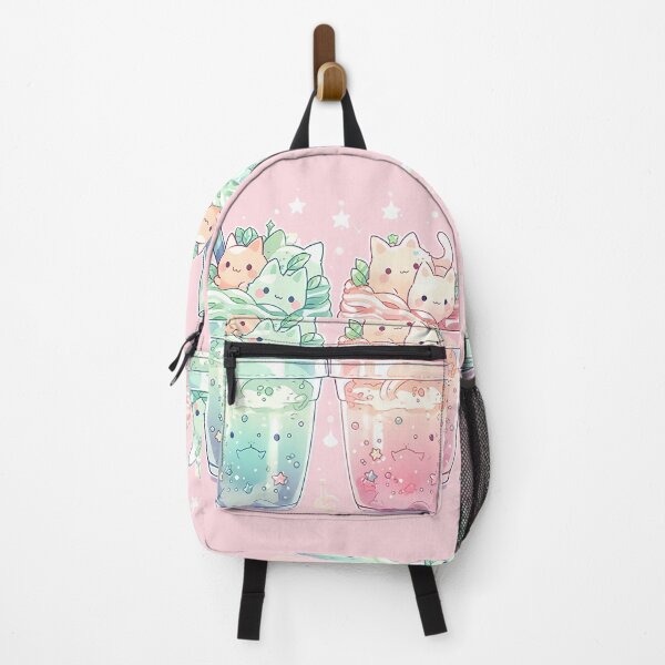 Item preview, Summer Brew Neko - Peppermint Sunrise Ice Tea designed and sold by SnarkyDoodles.
