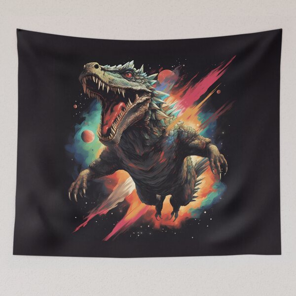 Item preview, Cosmic Lizard in Space designed and sold by angelf891.