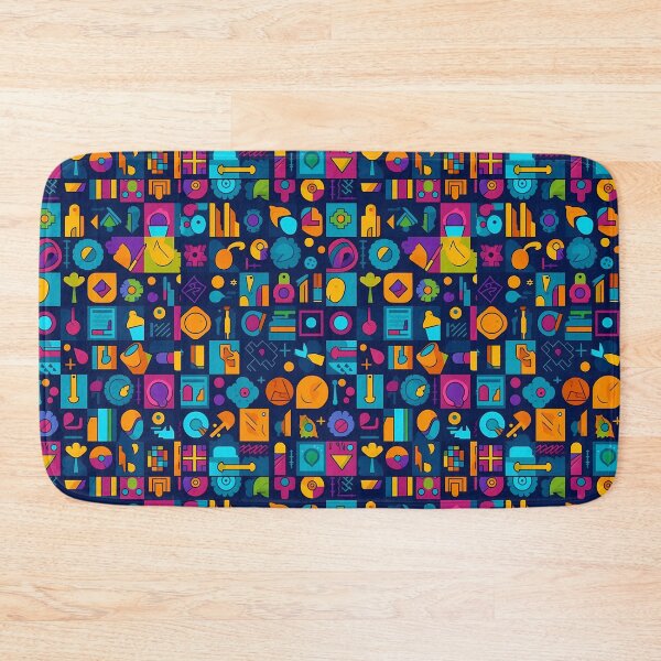 Item preview, Fun Icons Pattern designed and sold by TheMerch-er.