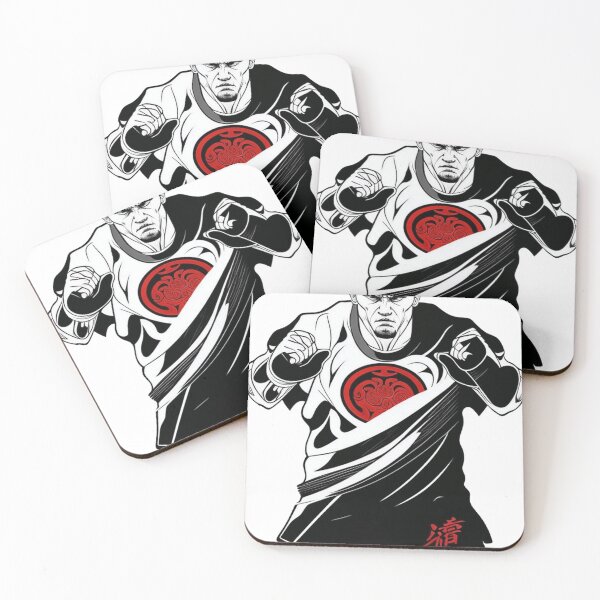 Item preview, a martial artist executing a powerful kick 	 designed and sold by lleriineyai.