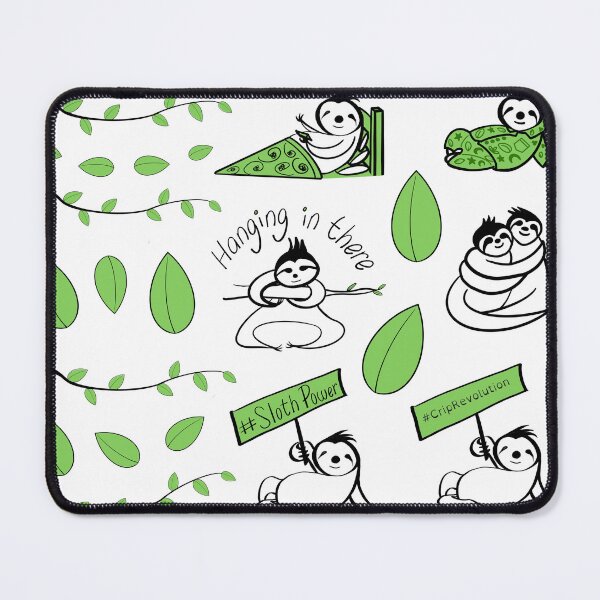 Item preview, Sloth Stickers designed and sold by CripRevolution.