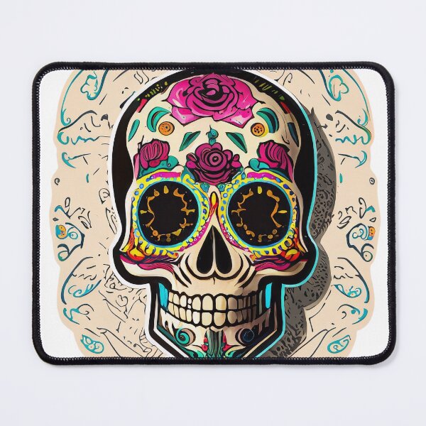 Item preview, Mexican Skull V1 designed and sold by lizzbethgz.