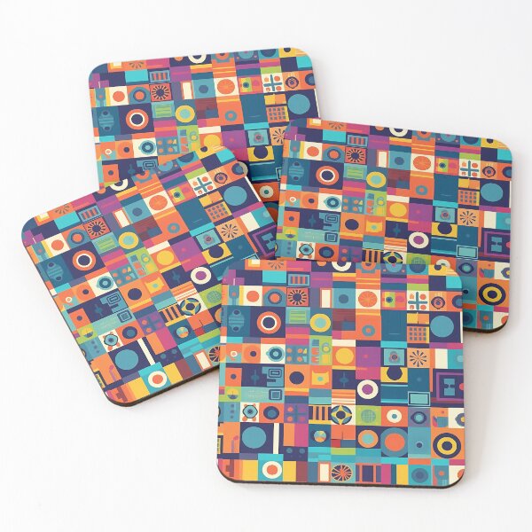 Item preview, Lively Icons Pattern designed and sold by TheMerch-er.