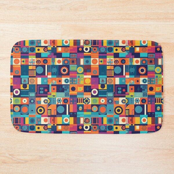 Item preview, Lively Icons Pattern designed and sold by TheMerch-er.
