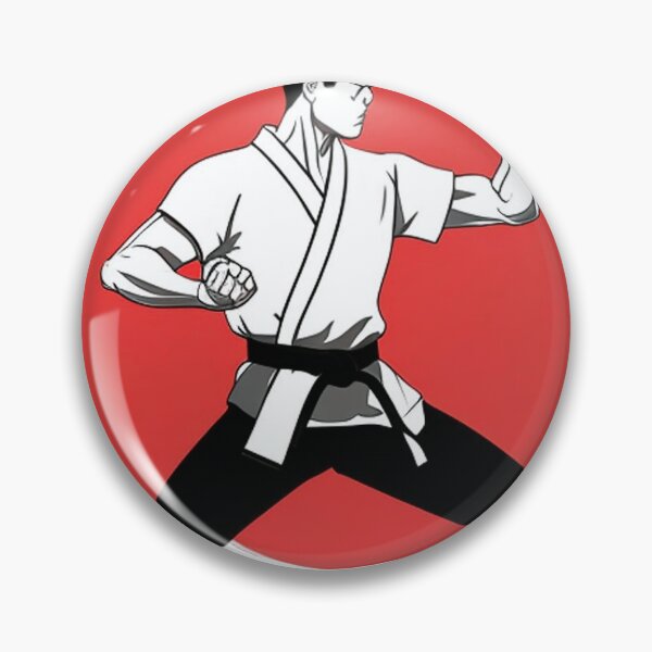 Item preview, a martial artist executing a powerful kick 	 designed and sold by lleriineyai.