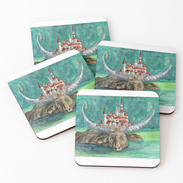 Item preview, Fantasy Oxen designed and sold by Mary Nitz.