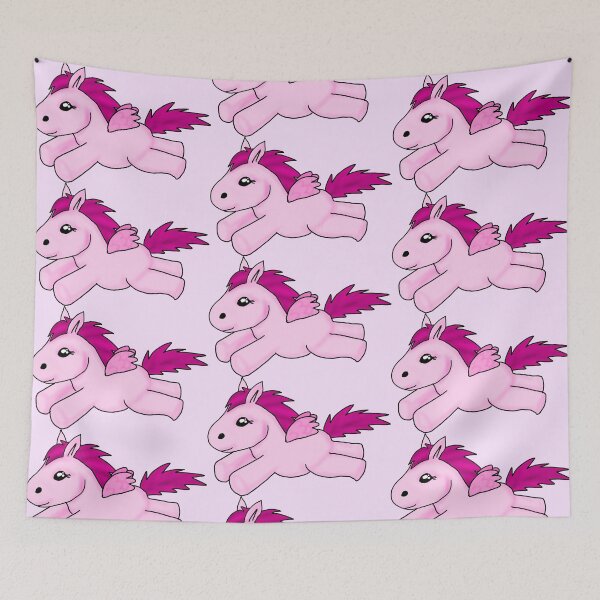 Item preview, Pegasus in pink designed and sold by DinaraandCleo.