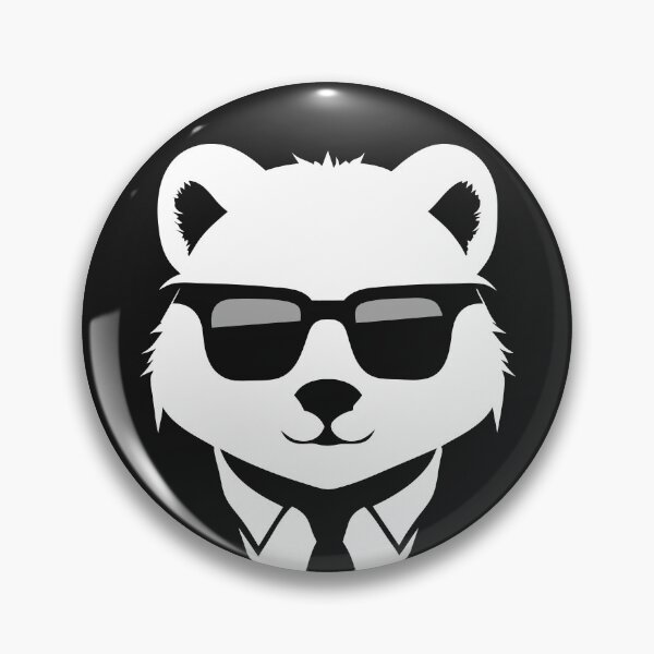 Item preview, logo (Panda 2) (Black) designed and sold by atzek.