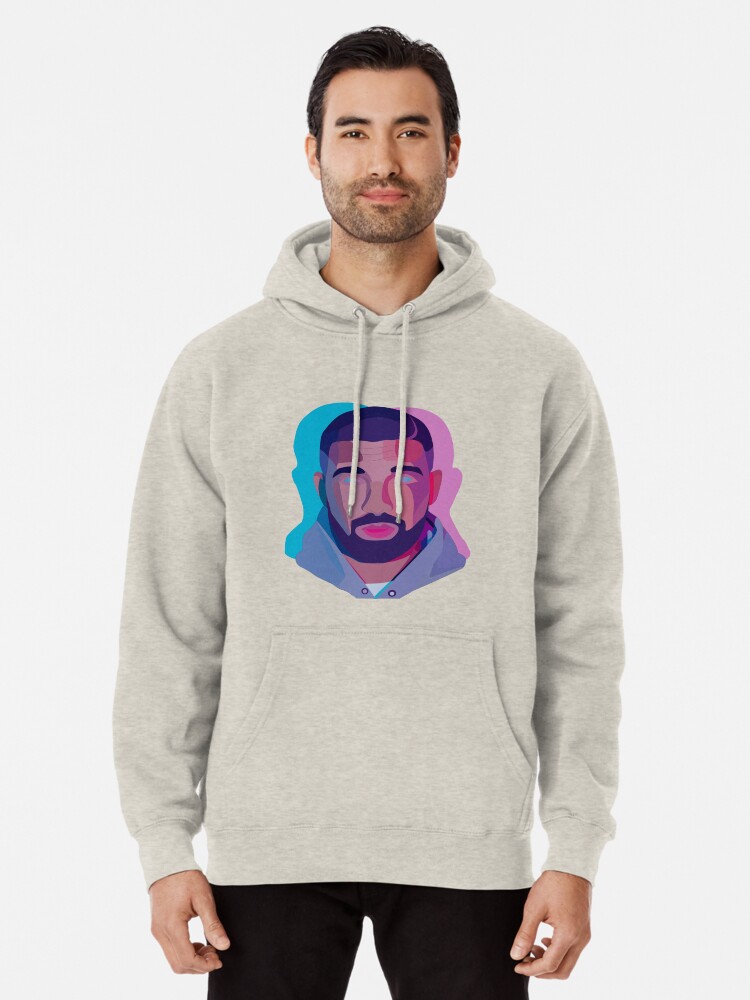 drake pink hoodie