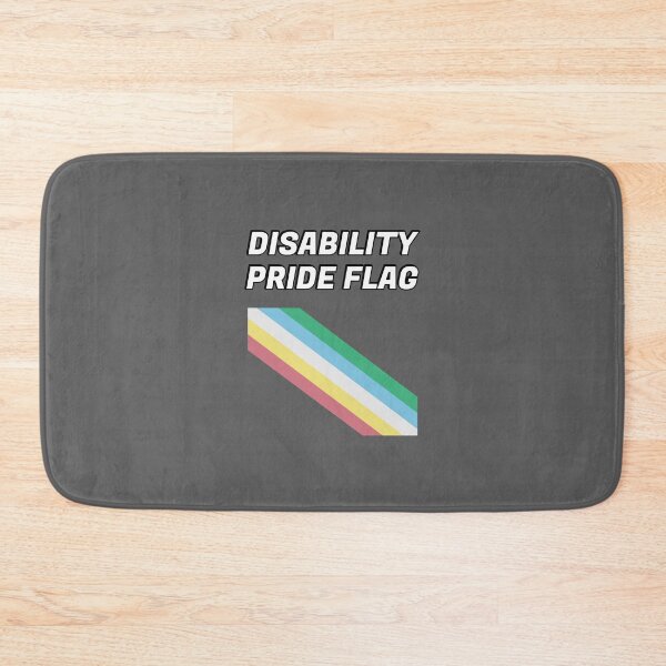 Item preview, Disability Pride Flag  - Disabled Is Not A Dirty Word designed and sold by Inspirationmotivation.