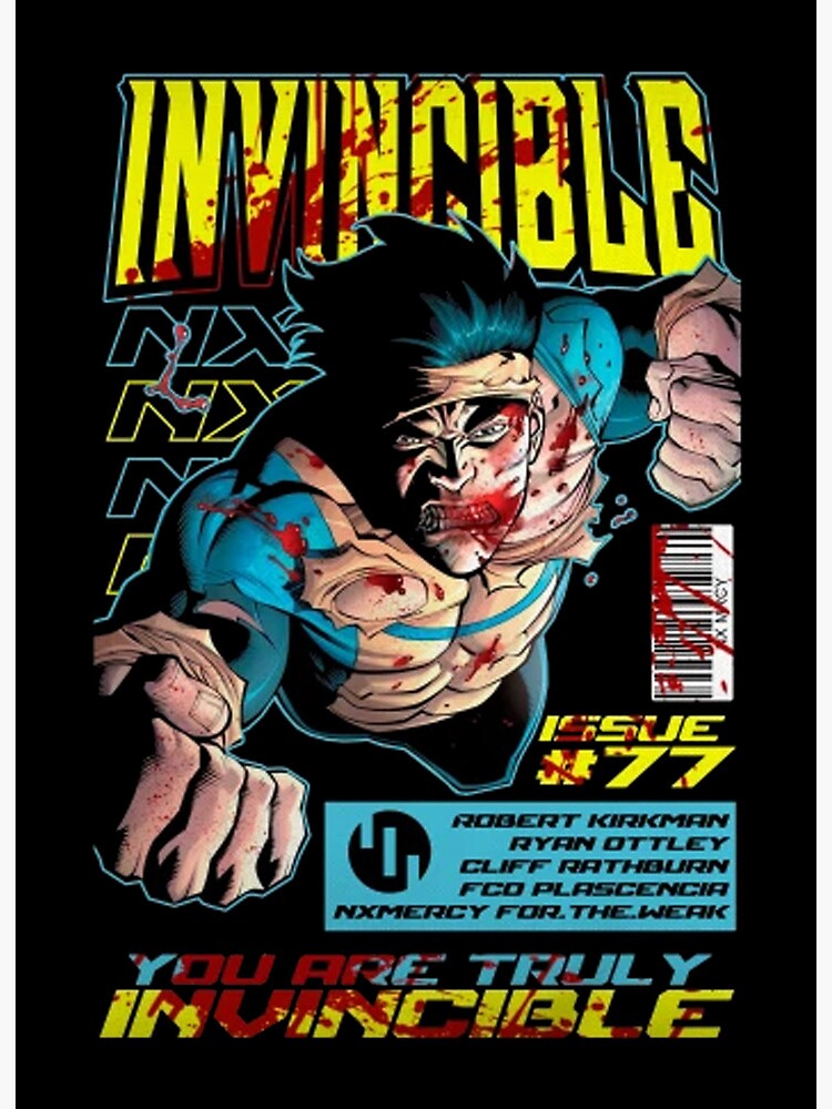 invincible,comic,robert kirkman,image comics,superheroes,guardians of the  globe,mark grayson,nolan grayson,omni man,atom eve Art Board Print for  Sale by josram