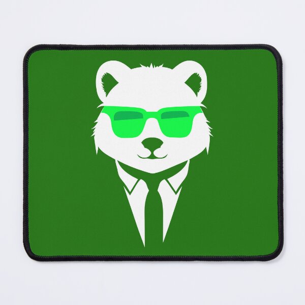 Item preview, logo (Panda 2) (Green) designed and sold by atzek.