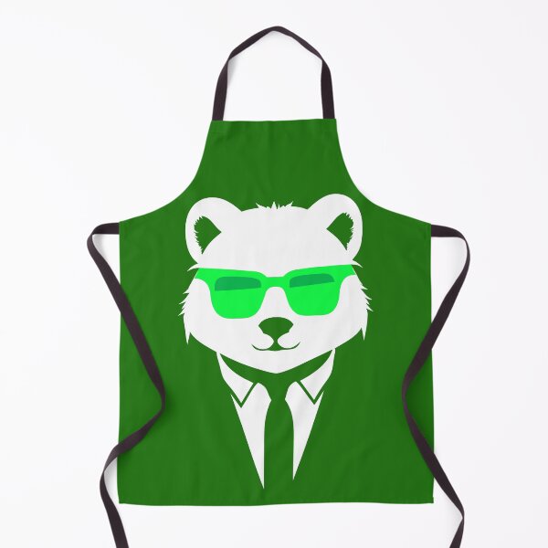 Item preview, logo (Panda 2) (Green) designed and sold by atzek.