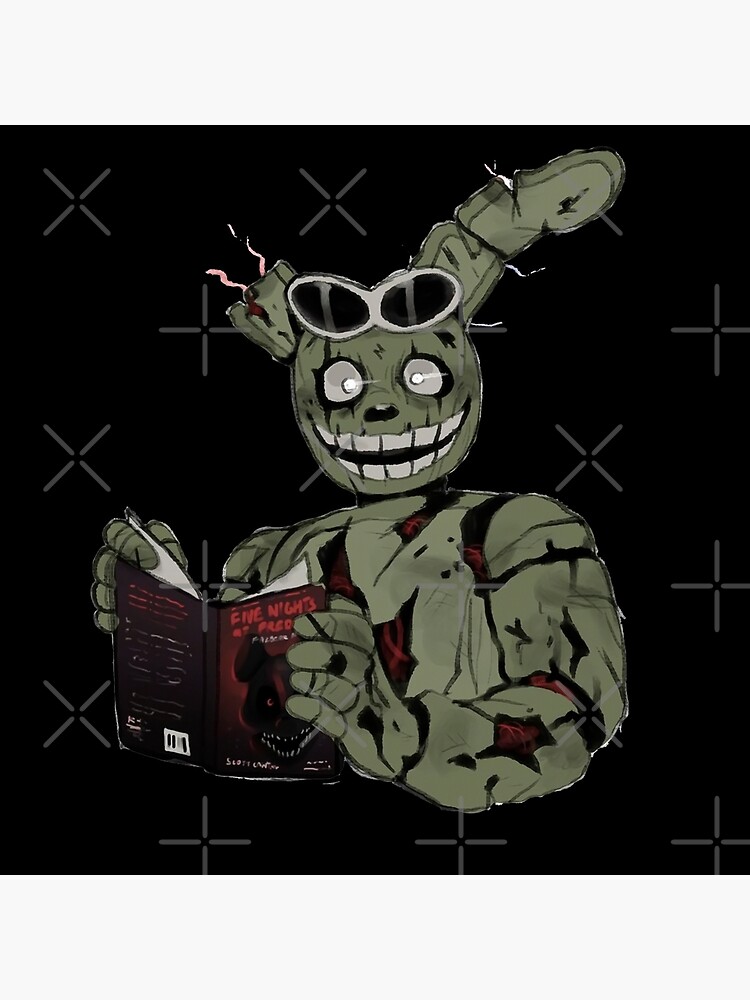 Nightmare Unleashed: Springtrap from FNAF in Art Art Board Print for Sale  by Star S2 Arts