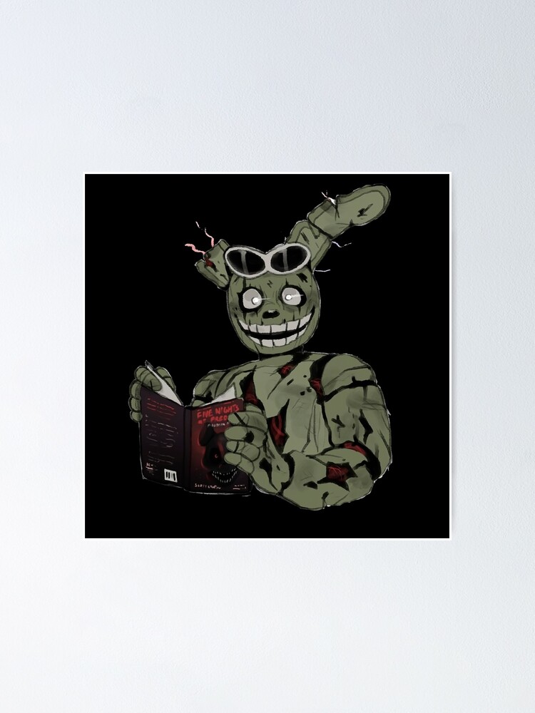 Nightmare Unleashed: Springtrap from FNAF in Art Poster for Sale by Star  S2 Arts