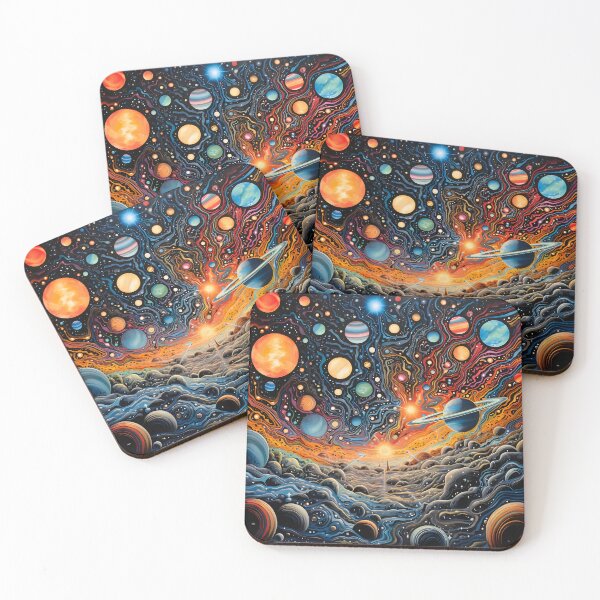 Item preview, Cosmos in Colors I: A Celestial Mural Merging Galaxies, Stars and Constellations. designed and sold by InsaneLEDP.