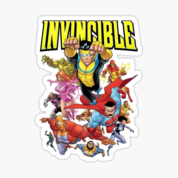 invincible comic strip - Invincible - Sticker