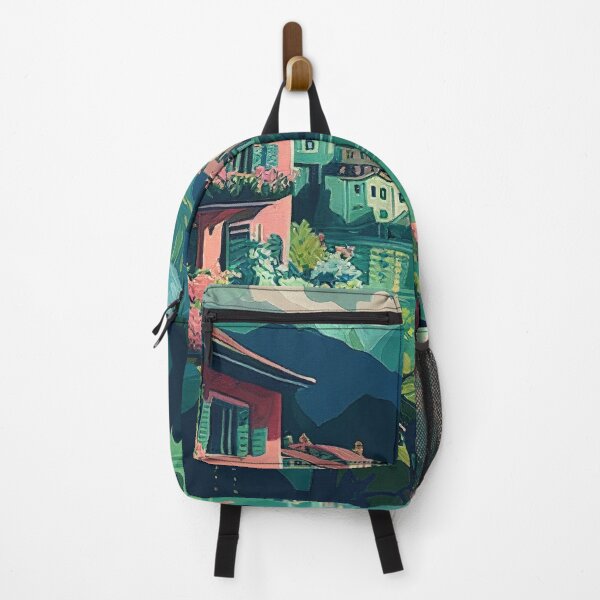 Item preview, Pastel Lakeside Town designed and sold by TheArtMage.